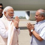 प्रधानमंत्री मोदी के भोपाल आगमन पर हुआ आत्मीय स्वागत