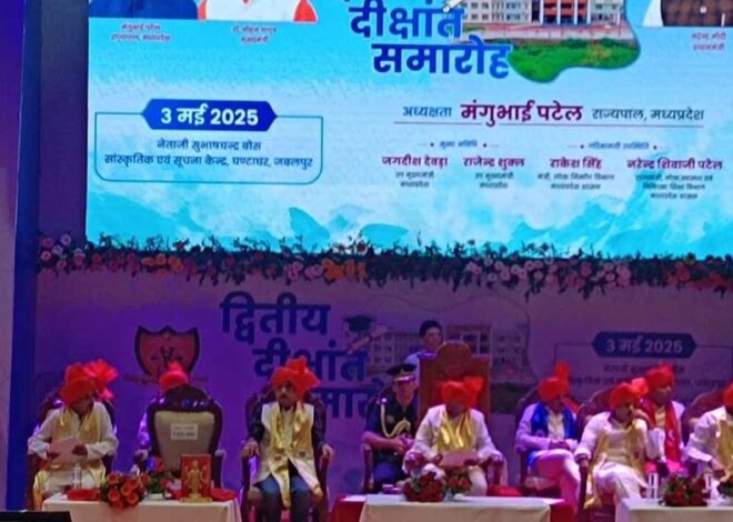 जबलपुर मेडिकल यूनिवर्सिटी का नाम बदला, अब कहलायेगा महर्षि सुश्रुत आयुर्विज्ञान विश्वविद्यालय, राज्यपाल ने की घोषणा
