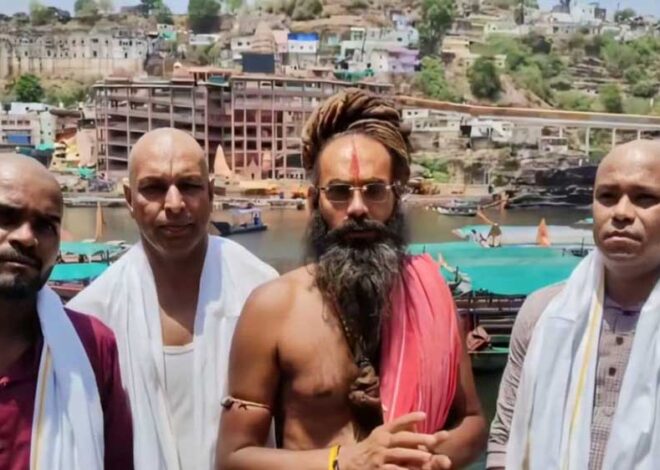 पहलगाम में आतंकी हमले में मृत श्रद्धालुओं को हिंदू महासभा ने ओंकारेश्वर गौमुख घाट पर तर्पण, मुंडन करवाकर सामूहिक श्रद्धांजलि दी