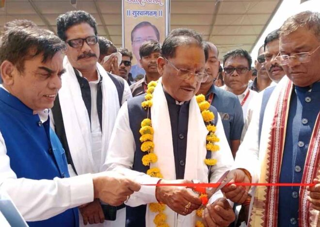 रायपुर : मुख्यमंत्री विष्णुदेव साय ने मंडला के रामनगर में किया सातवे आदि उत्सव का शुभारंभ
