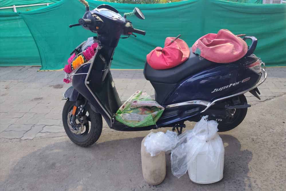 बिजुरी पुलिस द्वारा अवैद्य शराब का परिवहन करने वाले के विरुद्ध कार्यवाही कर किया 62000/- रुपये का मशरुका जब्त