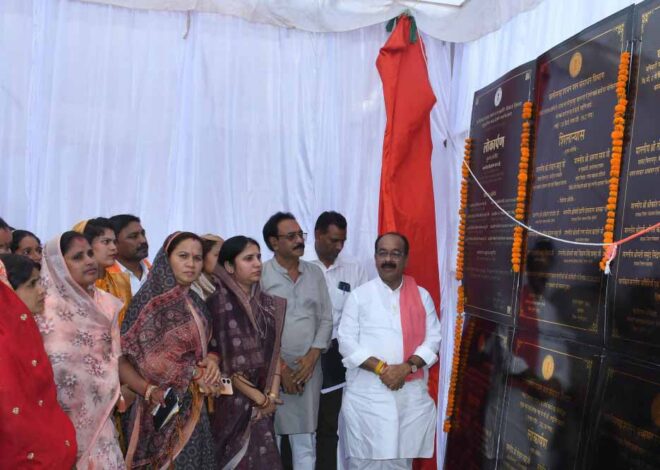 उप मुख्यमंत्री अरुण साव ने 20.22 करोड़ के कार्यों का किया लोकार्पण-शिलान्यास