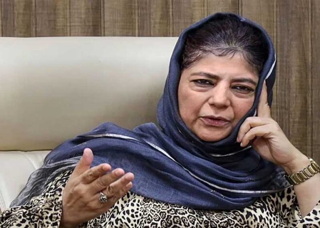 भारत और पाकिस्तान में छिड़े युद्ध के बीच पूर्व मुख्यमंत्री महबूबा मुफ्ती ने शांति का राग अलापा