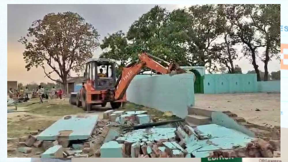 तनाव के बीच प्रशासन ने अब तक 28 मदरसे, 9 मस्जिद, 6 मजार और 1 ईदगाह के खिलाफ की कार्रवाई