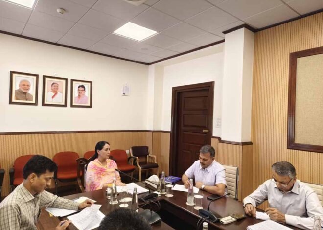 उपमुख्यमंत्री ने राज्य में एडवेंचर योजना पर कार्य किये जाने के अधिकारियों को दिए निर्देश