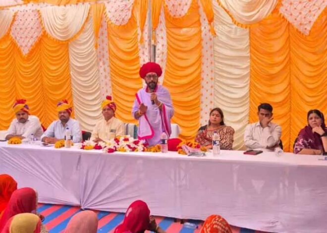 पंचायती राज राज्यमंत्री ने सिरोही में किया विकास कार्याे का लोकार्पण