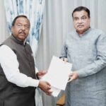 केंद्रीय मंत्री गडकरी से मंत्री नेताम ने की मुलाकात, 10 किमी फोरलेन बायपास मार्ग बनाने दिया प्रस्ताव