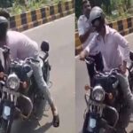 बाइक सवार व्यक्ति से बदसलूकी करने वाले ट्रैफिक पुलिसकर्मी  को एसएसपी ने किया निलंबित