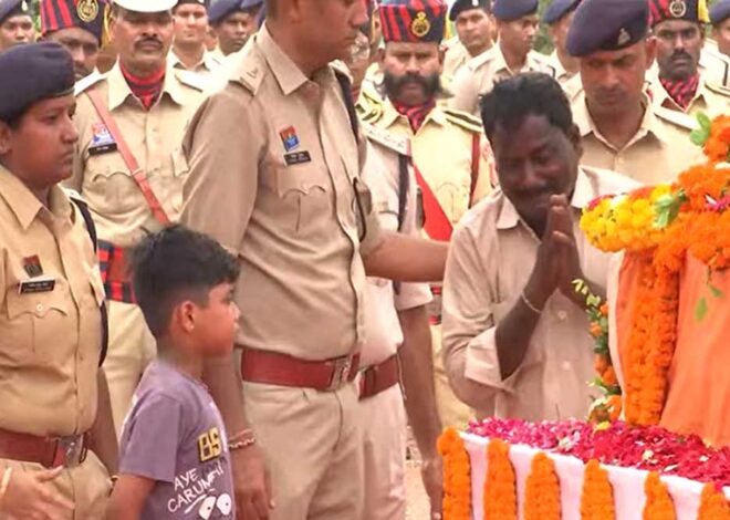 राजकीय सम्मान के साथ शहीद ASP आकाश गिरपुंजे का हुआ अंतिम संस्कार , सीएम विष्णुदेव साय ने दी अंतिम श्रद्धांजलि