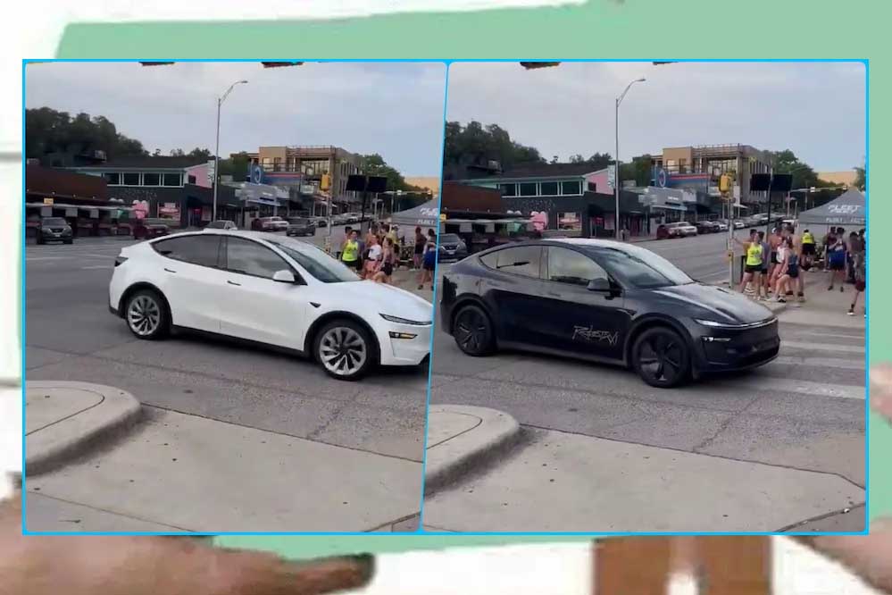 बगैर ड्राइवर के सड़क पर दौड़ती दिखी Tesla Robotaxi, मस्क ने कहा 22 जून को होगी लॉन्च