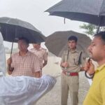 झारखंड में तेज बारिश के बाद नालंदा जिले की लोकायन नदी का अचानक बढ़ा जलस्तर, बाढ़ जैसे हालात