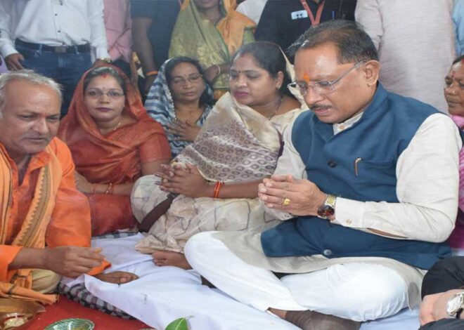 मुख्यमंत्री विष्णुदेव साय ने दुलदुला में 3 करोड़ से अधिक के विकास कार्यों का किया लोकार्पण व भूमिपूजन