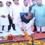 मुख्यमंत्री  साय ने कुनकुरी में 250 सीटर नालंदा परिसर का किया भूमिपूजन: लाइब्रेरी में होगी इंडोर और आउटडोर अध्ययन की व्यवस्था