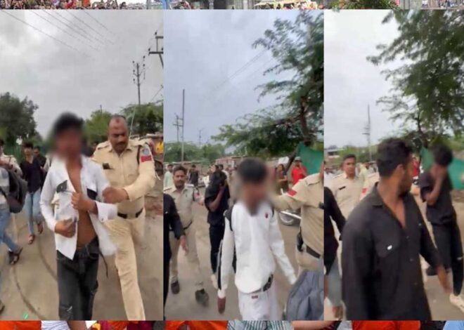 हिंदूवादी संगठन के कार्यकर्ताओं ने तीन युवकों को पकड़ा, दो नाबालिग हिंदू लड़कियों के साथ छेड़छाड़ कर रहे थे