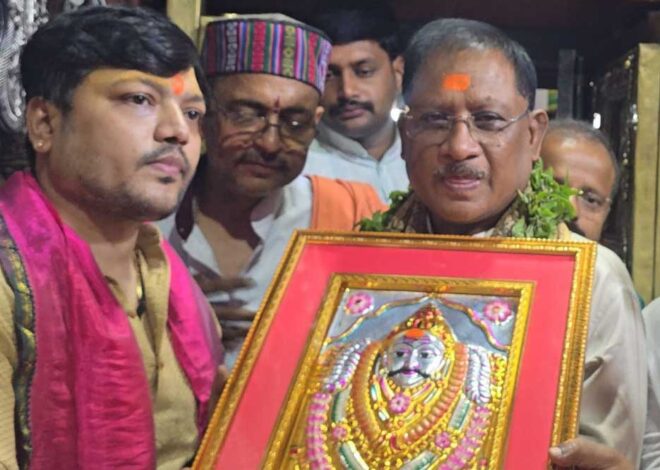 रायपुर : ‘काशी के कोतवाल’ काल भैरव जी के दरबार में मुख्यमंत्री विष्णुदेव साय ने की पूजा-अर्चना