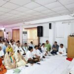 राहुल गांधी ने पीसीसी कार्यालय में विधायक दल की बैठक में  कई विधायक नदारद नजर आए