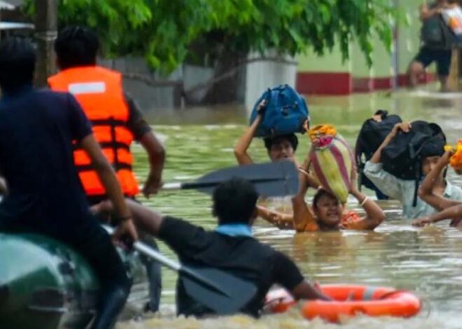असम में भारी बारिश के बाद बाढ़ जैसे हालात, करीब 7 लाख लोग प्रभावित