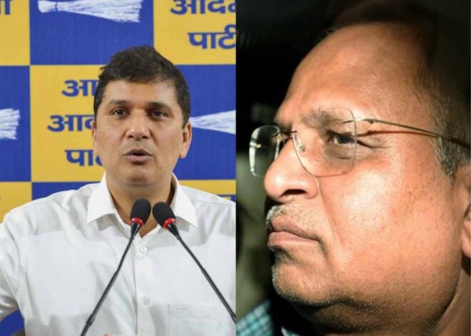 अस्पताल घोटाले में बड़ा एक्शन, सौरभ भारद्वाज और सत्येंद्र जैन पर केस दर्ज