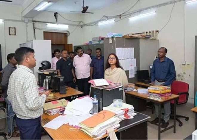 मंत्री शिल्पी नेहा तिर्की ने नेपाल हाउस स्थित विभागीय कार्यालय का किया औचक निरीक्षण