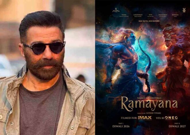 फिल्म ‘रामायण’ में हनुमान जी का किरदार निभाकर गौरवान्वित महसूस कर रहे हैं सनी देओल
