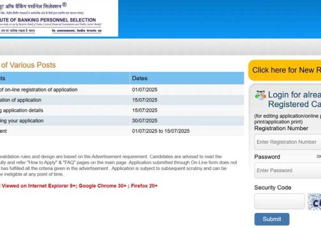 IBPS ने 310 पदों पर निकाली भर्ती, वेतन 85 हजार तक, जानें डिटेल