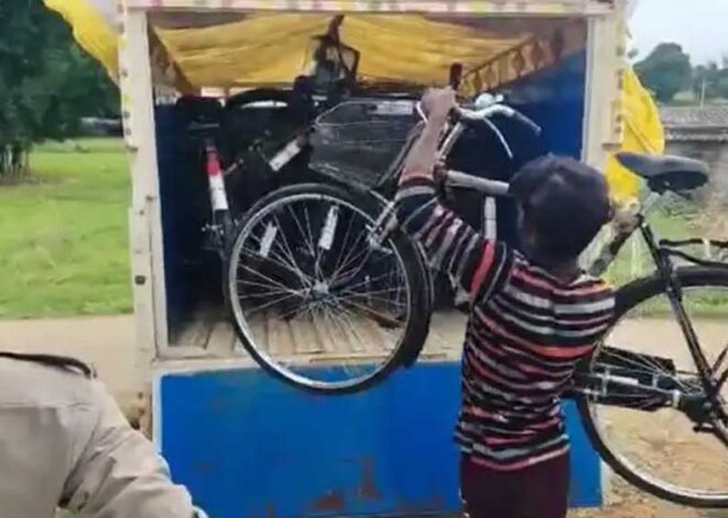 सिंगरौली जिले में प्रिंसिपल ने तो हद ही कर दी! स्कूल से चुरा ली 23 साइकिलें, पुलिस ने छापा मार की बरामद