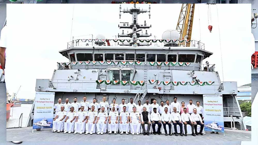 Navy को मिला पहला स्वदेशी डाइविंग सपोर्ट वेसल ‘निस्तार’, समुद्र में रेस्क्यू ऑपरेशन होंगे और मजबूत