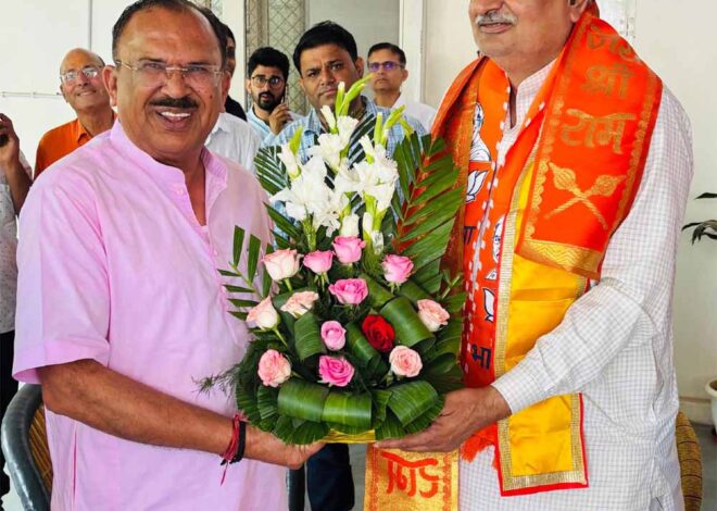 विधानसभा अध्यक्ष ने नगरीय विकास मंत्री को जन्मदिवस पर दी शुभकामनाएं
